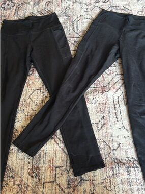 Pair of Black Danskin Leggings D